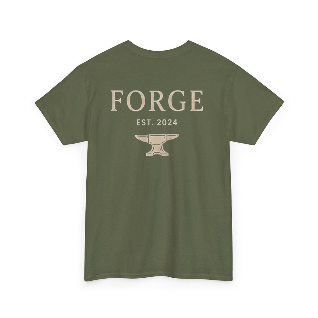 Forge Anvil T-Shirt — 'FORGE' Logo Tee