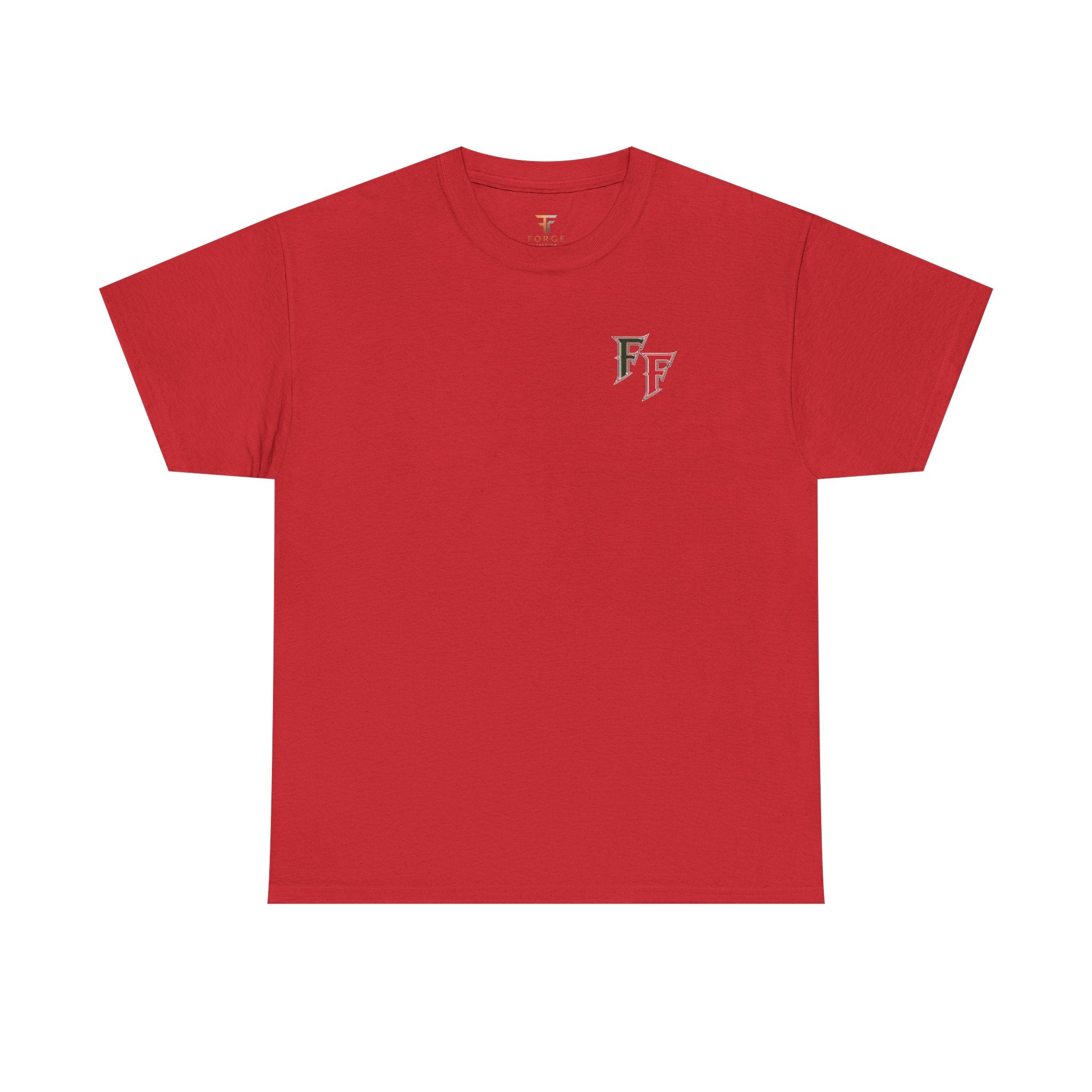 Forge Crew Tee — Blacksmith Anvil & Hammers Shield T-Shirt