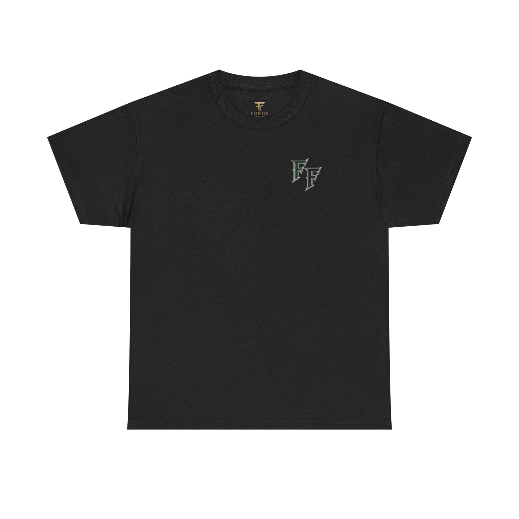 Forge Crew Tee — Blacksmith Anvil & Hammers Shield T-Shirt