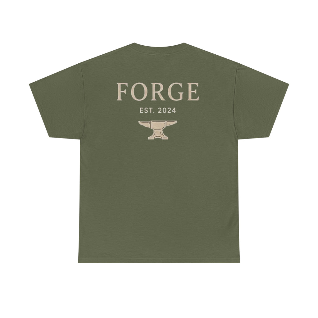 Forge Anvil T-Shirt — 'FORGE' Logo Tee