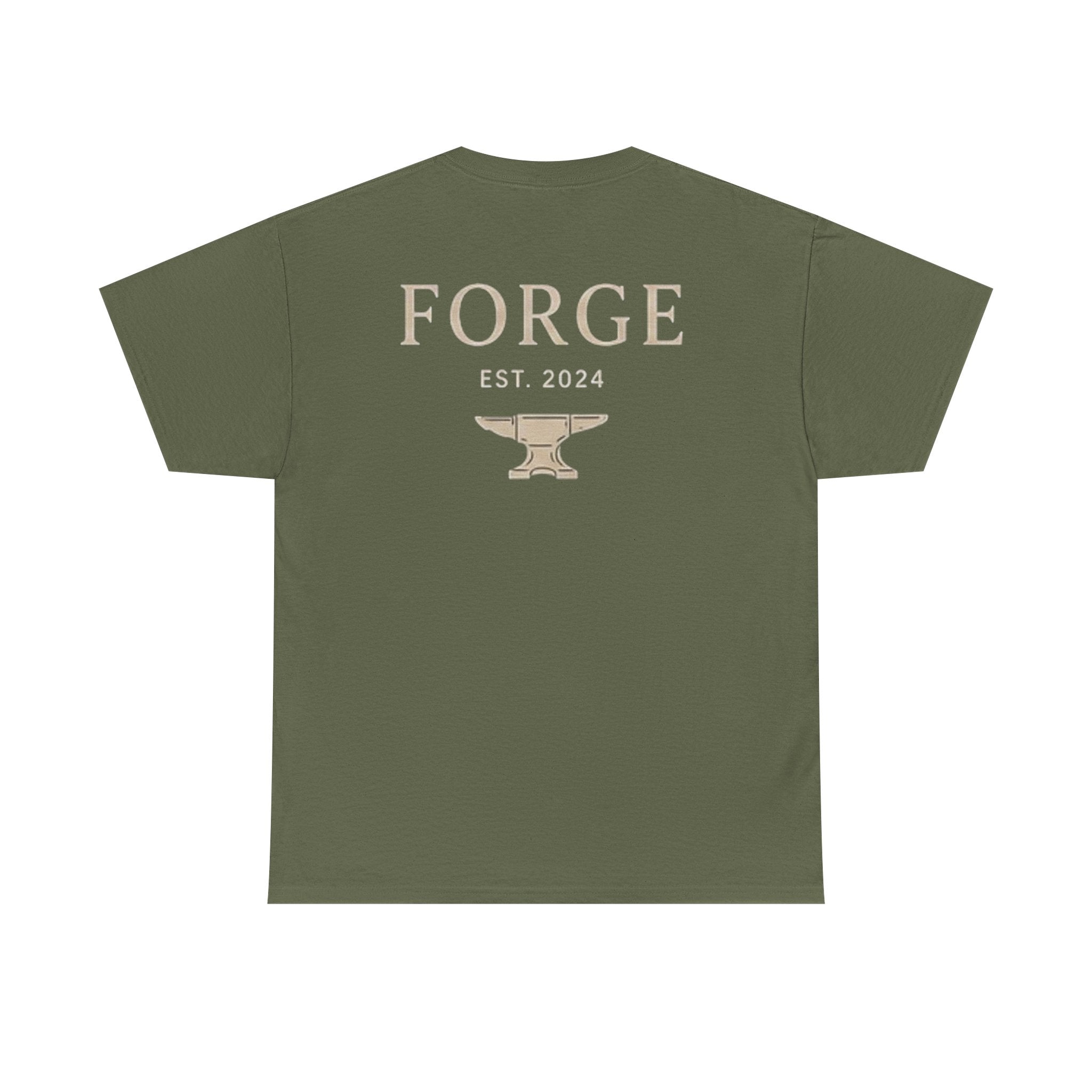 Forge Anvil T-Shirt — 'FORGE' Logo Tee