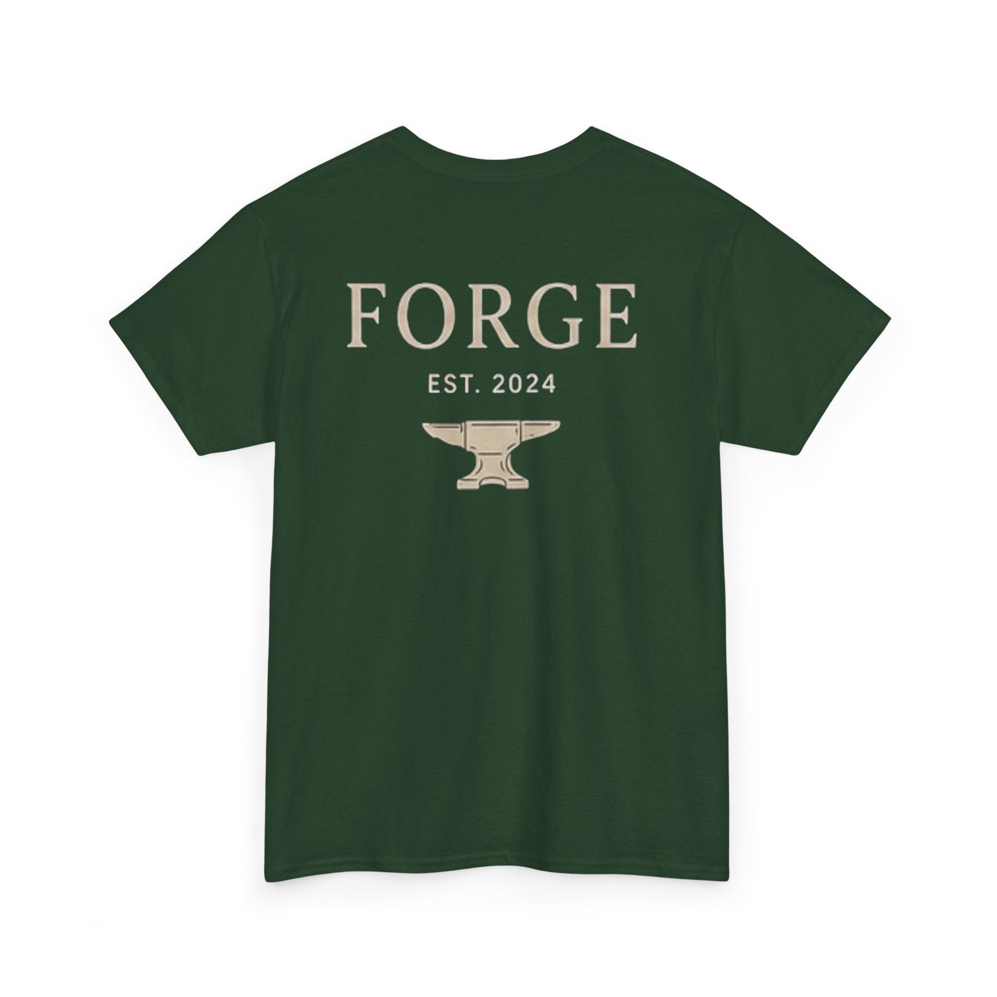 Forge Anvil T-Shirt — 'FORGE' Logo Tee