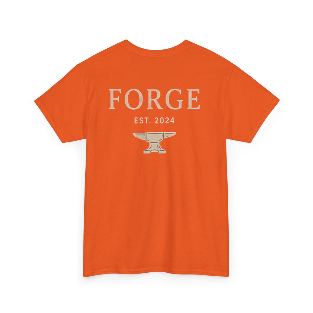 Forge Anvil T-Shirt — 'FORGE' Logo Tee
