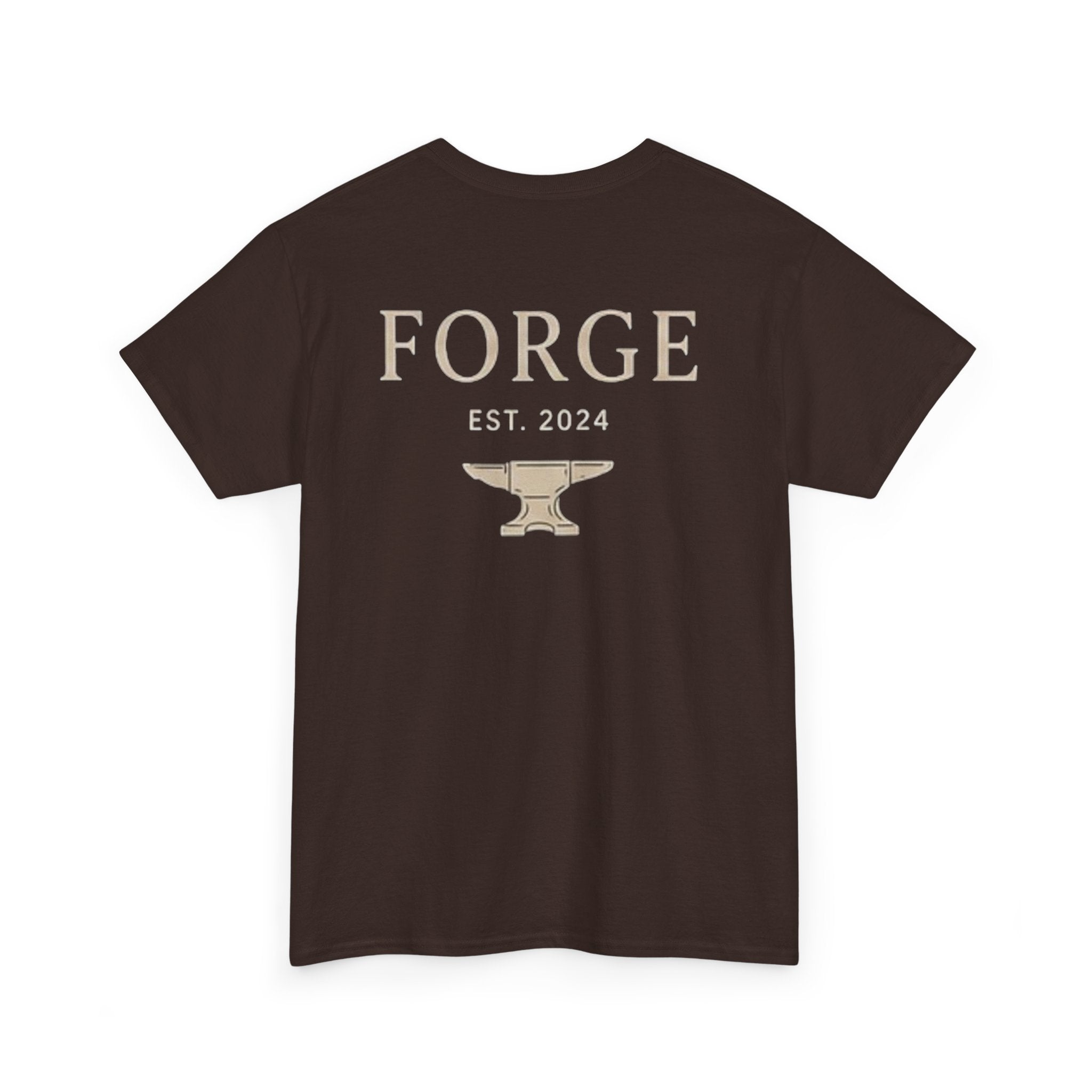 Forge Anvil T-Shirt — 'FORGE' Logo Tee