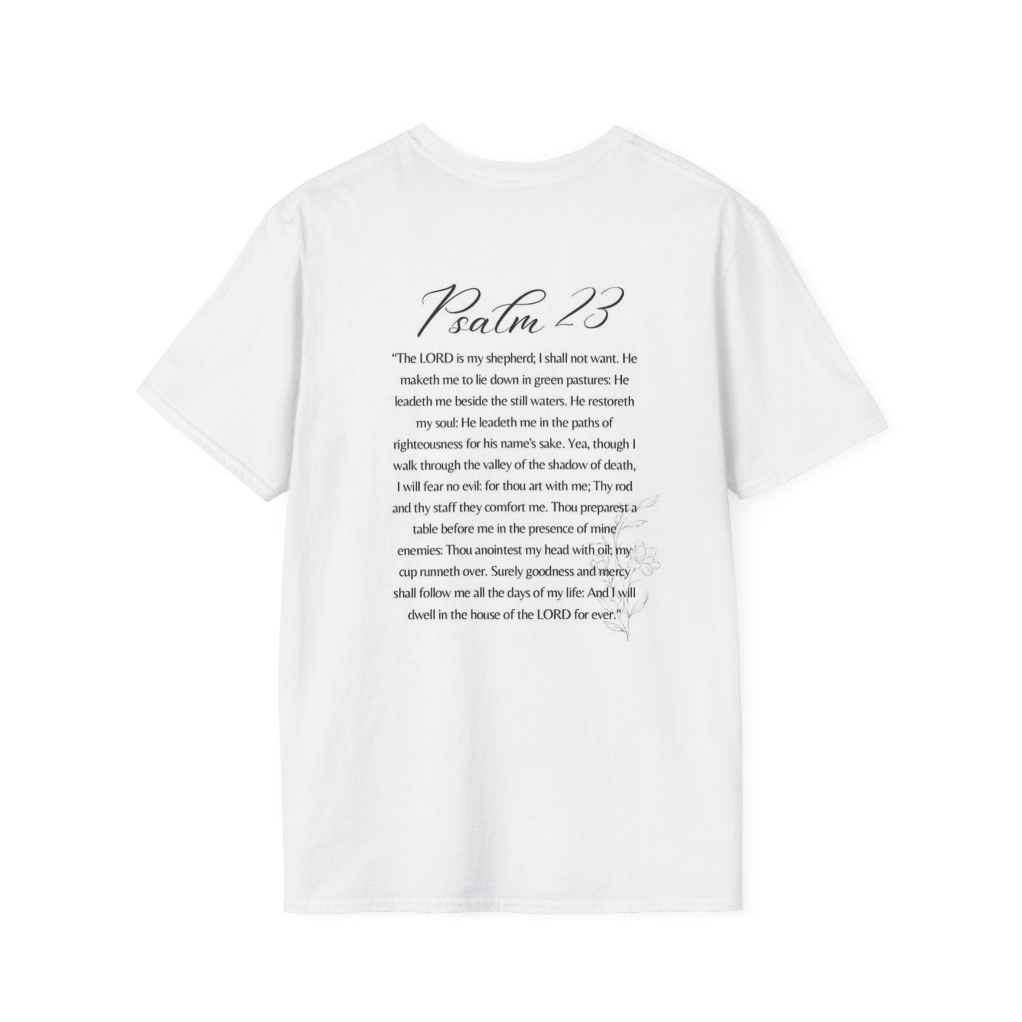 Christian Cross T‑Shirt — Minimal Faith Graphic Tee