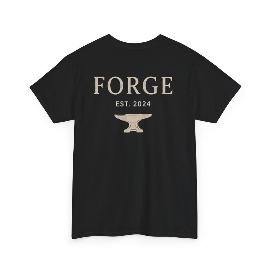 Forge Anvil T-Shirt — 'FORGE' Logo Tee