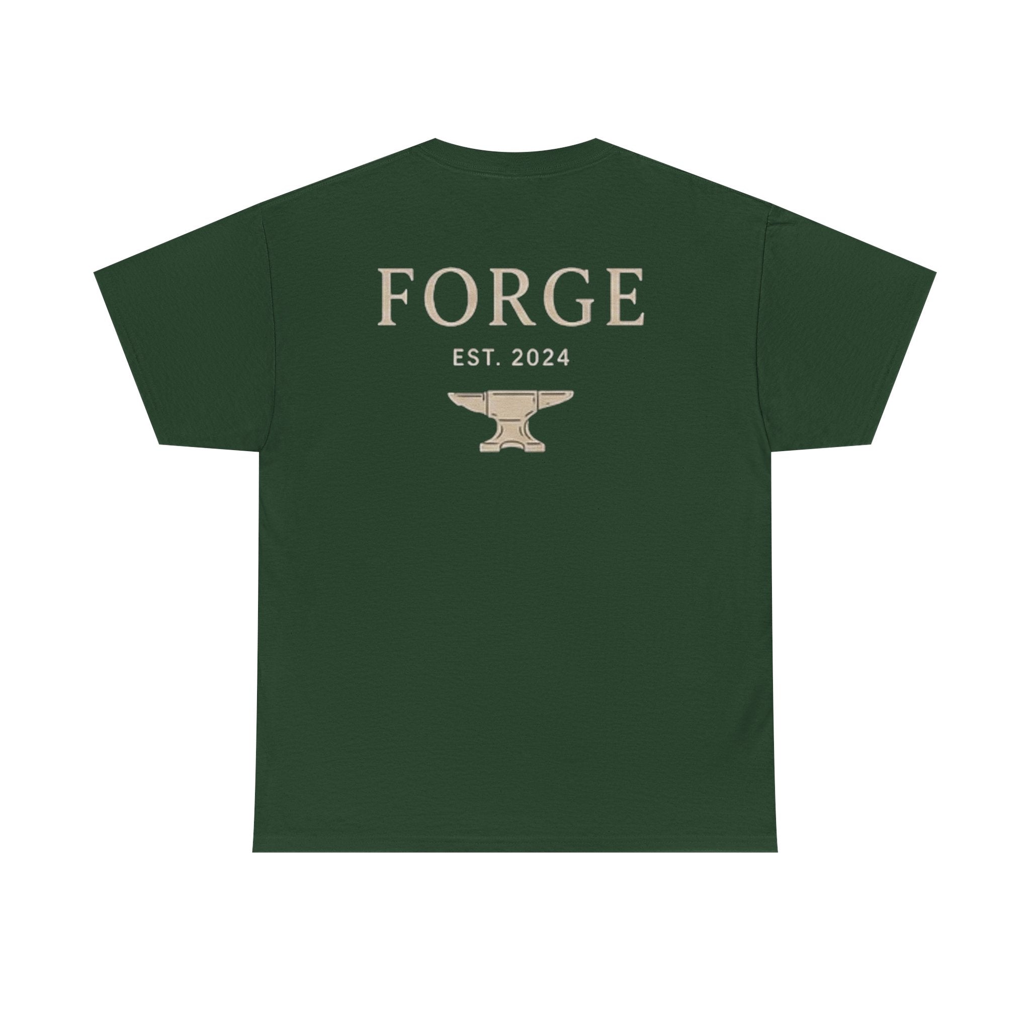 Forge Anvil T-Shirt — 'FORGE' Logo Tee